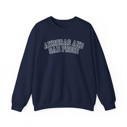 Auroras and Sad Prose Crewneck Sweatshirt