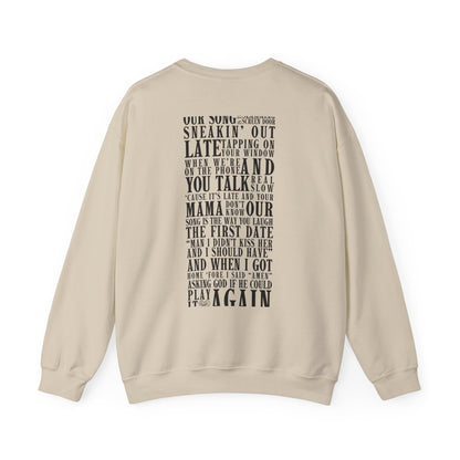 Our Song Crewneck Sweatshirt