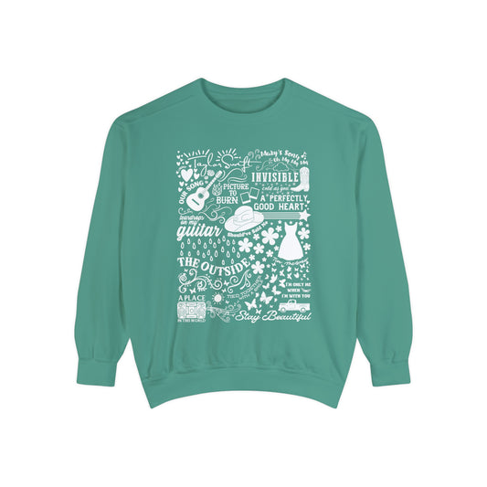 Debut Collage Comfort Colors Sweatshirt