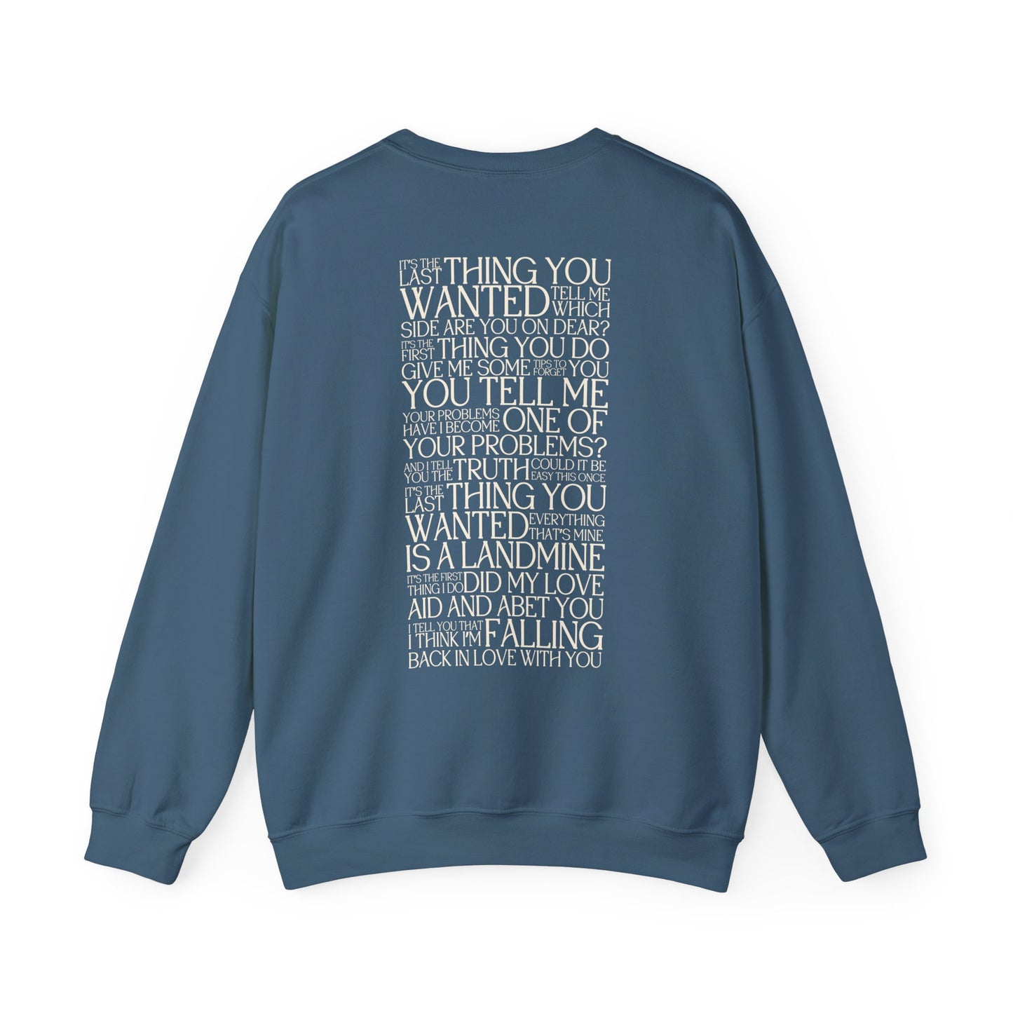 The Alcott Lyrics Crewneck Sweatshirt