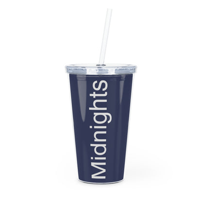 Midnights Plastic Tumbler with Straw