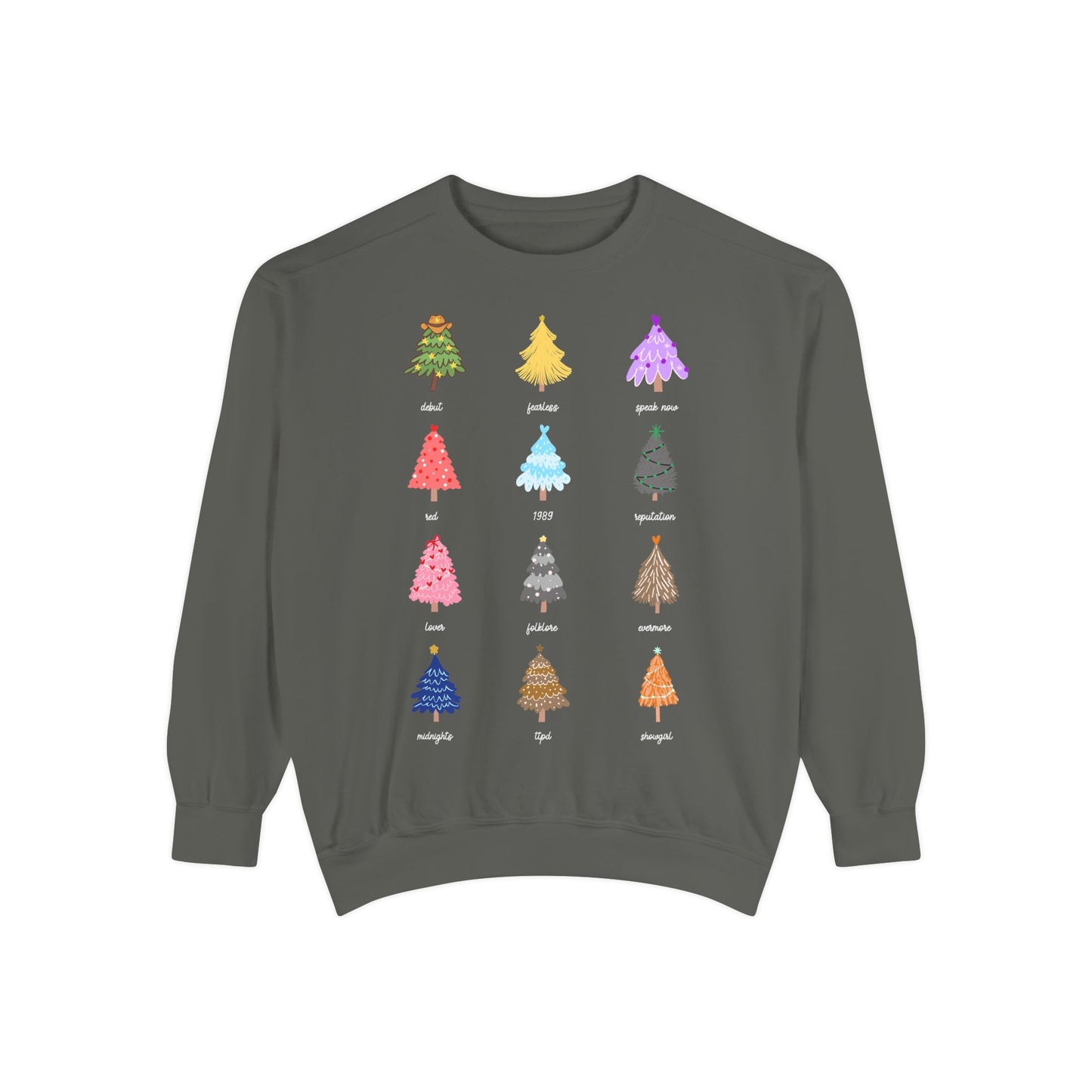 Eras Trees Sweatshirt Comfort Colors