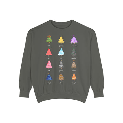 Eras Trees Sweatshirt Comfort Colors