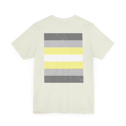You Ain't Gotta Pray For Me (demigender flag on back) Tshirt