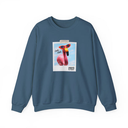 Flamingo Pink Crewneck Sweatshirt