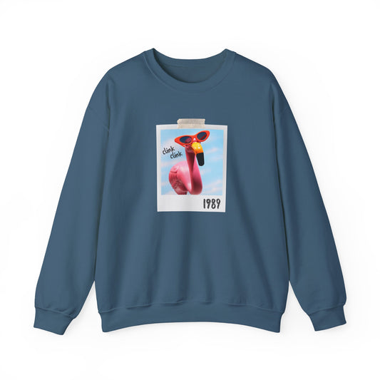 Flamingo Pink Crewneck Sweatshirt