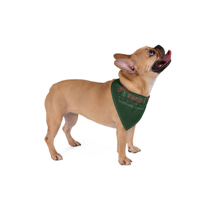 Christmas Tree Farm Pet Bandana