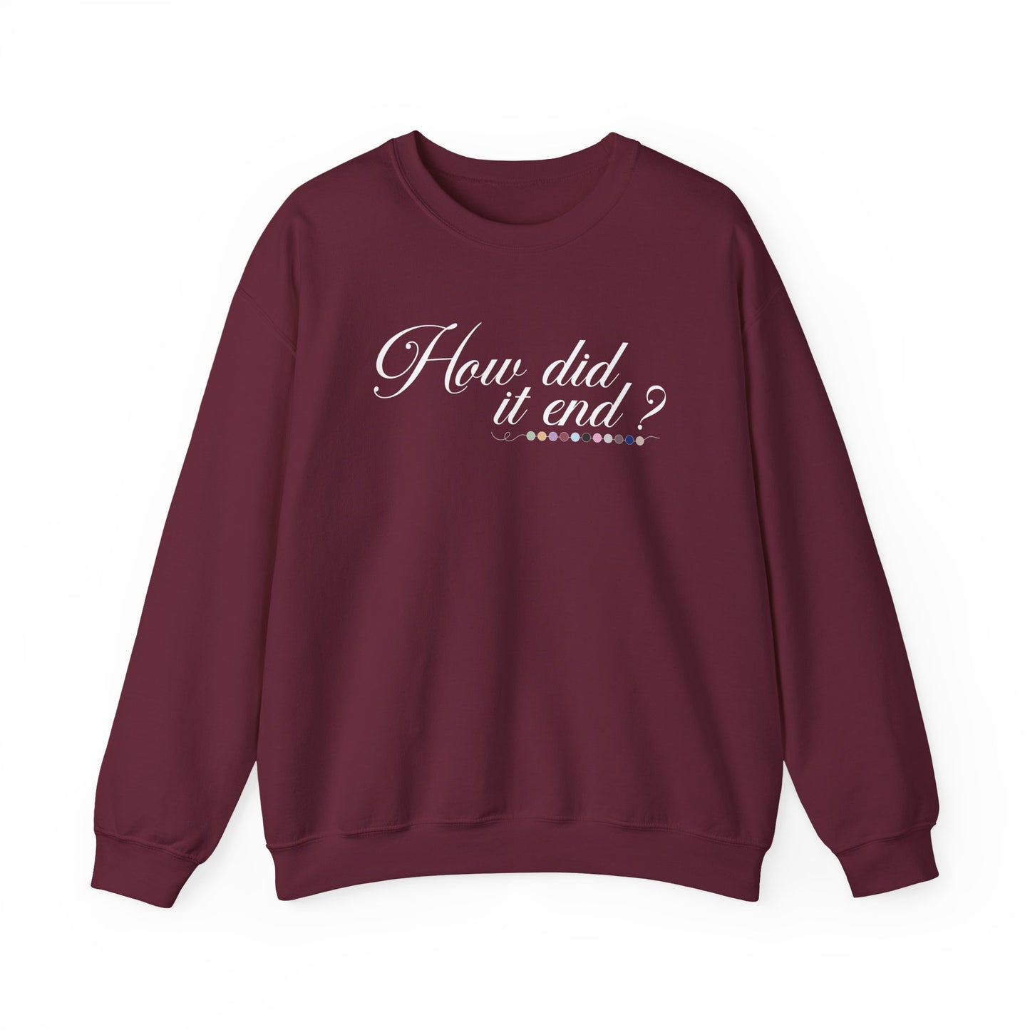 How Did It End? Crewneck Sweatshirt