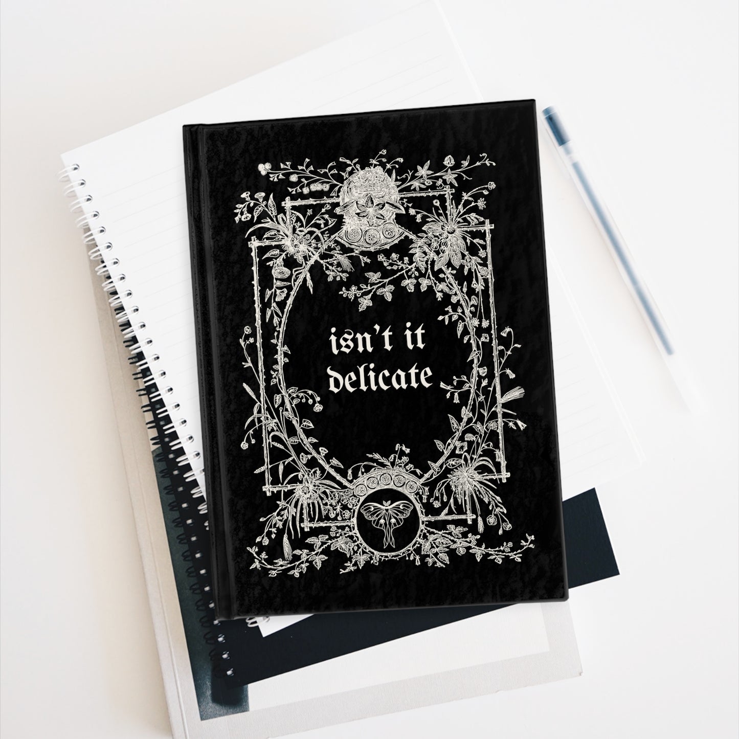 Delicate Hardcover Journal Matte