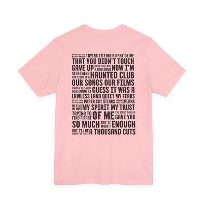 DBATC Bridge (lyrics on back) Tshirt