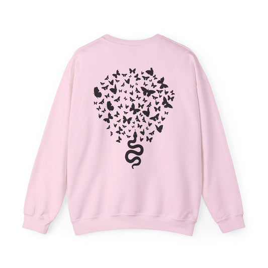Lover Butterflies (on back) Crewneck Sweatshirt