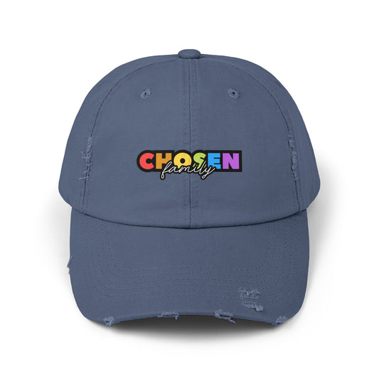 Chosen Family Distressed Cap