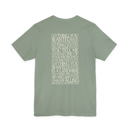 The Alcott Lyrics Tshirt