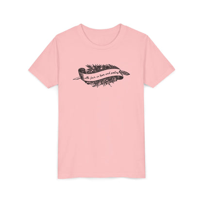 Alls Fair In Love & Poetry Youth Short Sleeve Tee