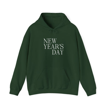 New Years Day (lyrics on back) Hoodie