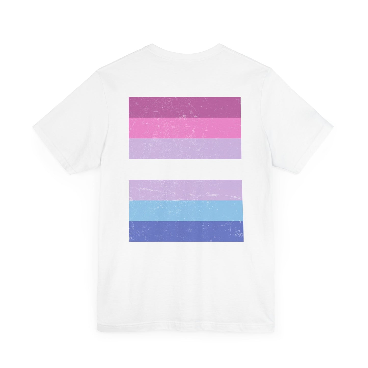 You Ain't Gotta Pray For Me (bi-gender flag on back) Tshirt