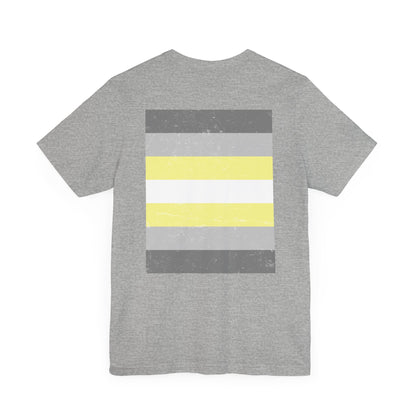 You Ain't Gotta Pray For Me (demigender flag on back) Tshirt