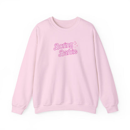 Boring Barbie Crewneck Sweatshirt