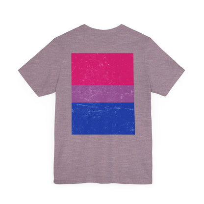 You Ain't Gotta Pray For Me (bisexual flag on back) Tshirt
