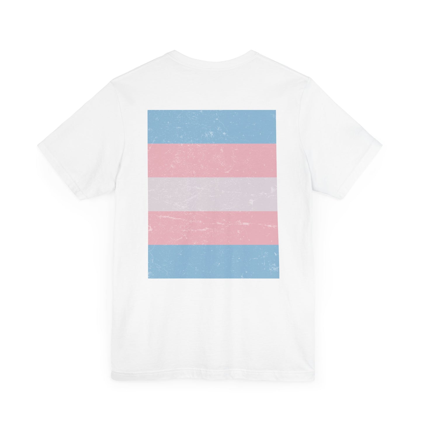 You Ain't Gotta Pray For Me (trans flag on back) Tshirt