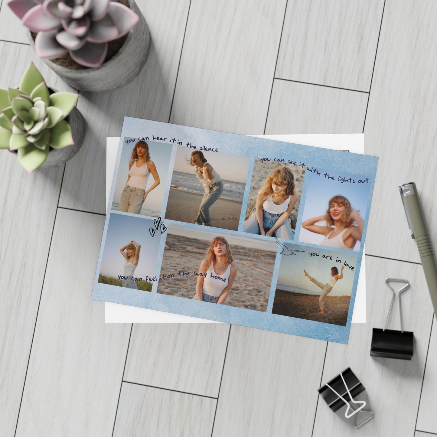 You Are in Love Postcard Bundle (envelopes not included)