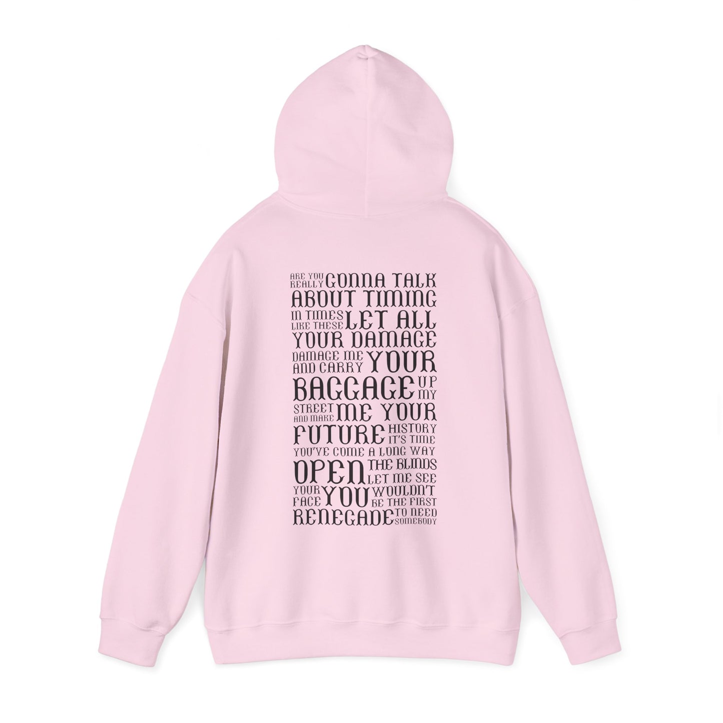 Renegade Lyrics Hoodie