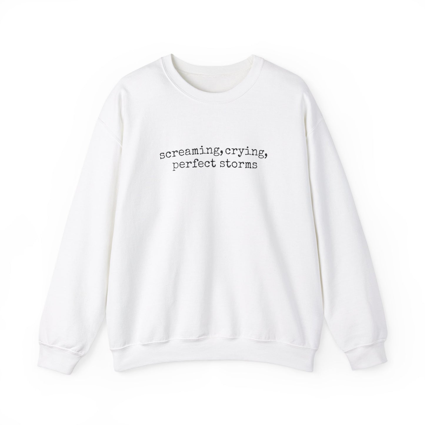 Screaming, Crying, Perfect Storms Sweater