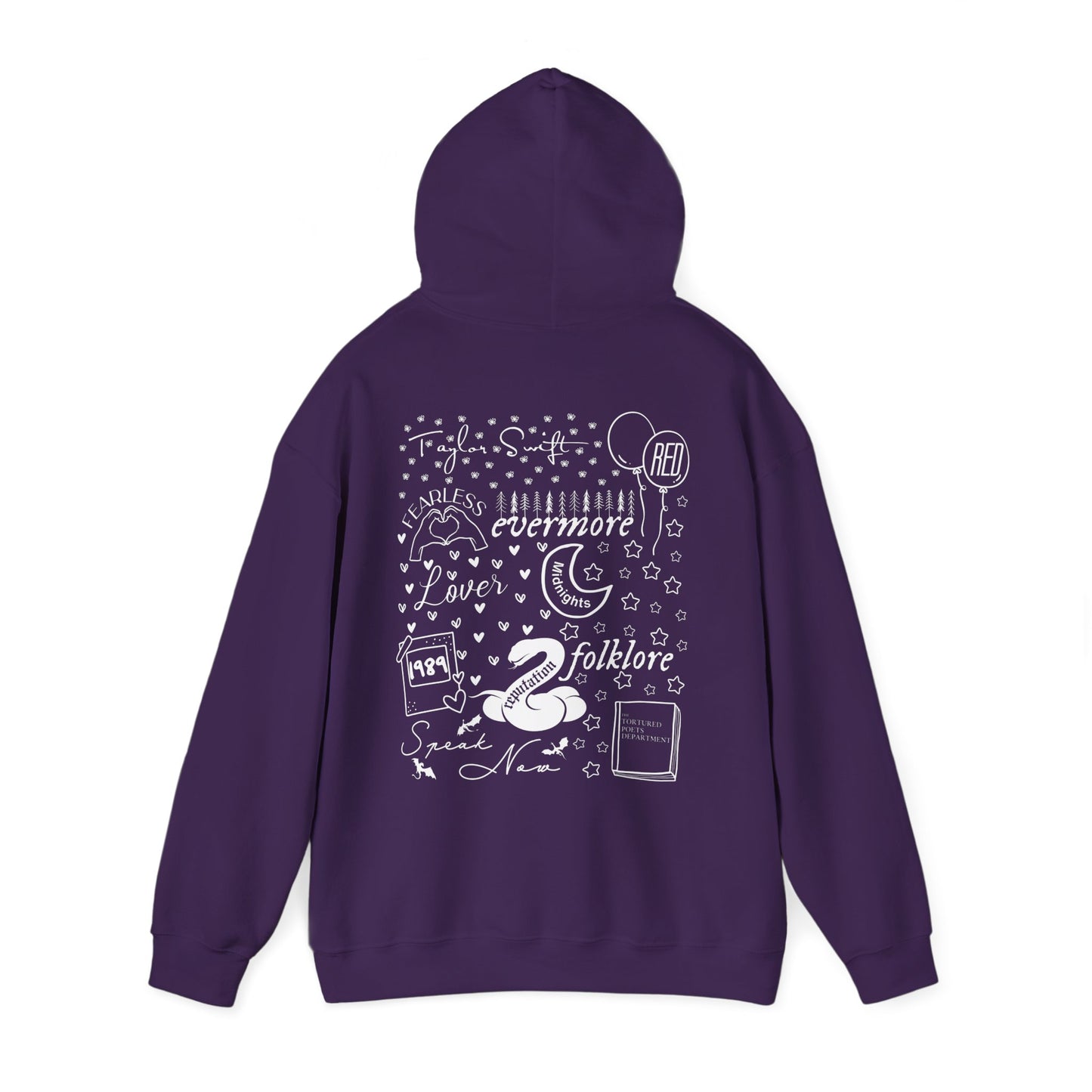 Eras Album Collage Hoodie