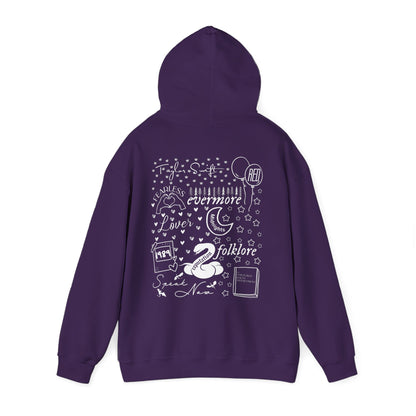 Eras Album Collage Hoodie