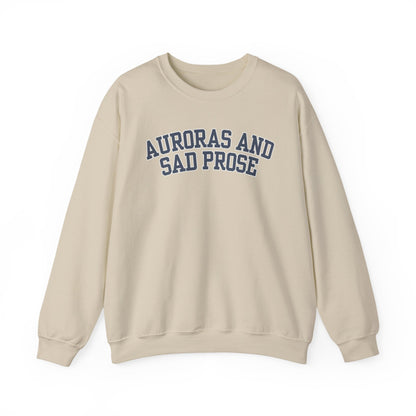 Auroras and Sad Prose Crewneck Sweatshirt