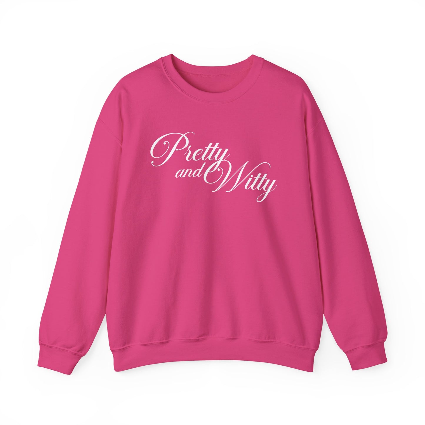 Pretty and Witty Unisex Crewneck Sweatshirt