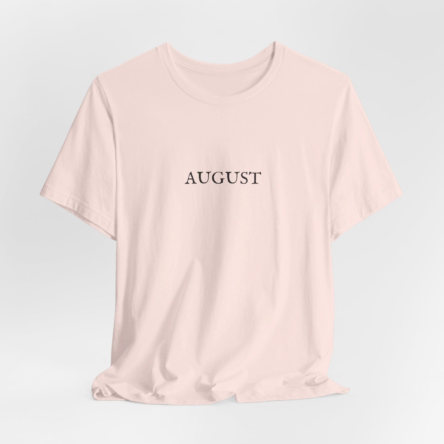 August Lyrics Tshirt