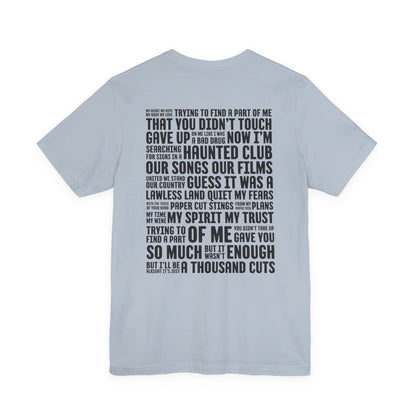 DBATC Bridge (lyrics on back) Tshirt