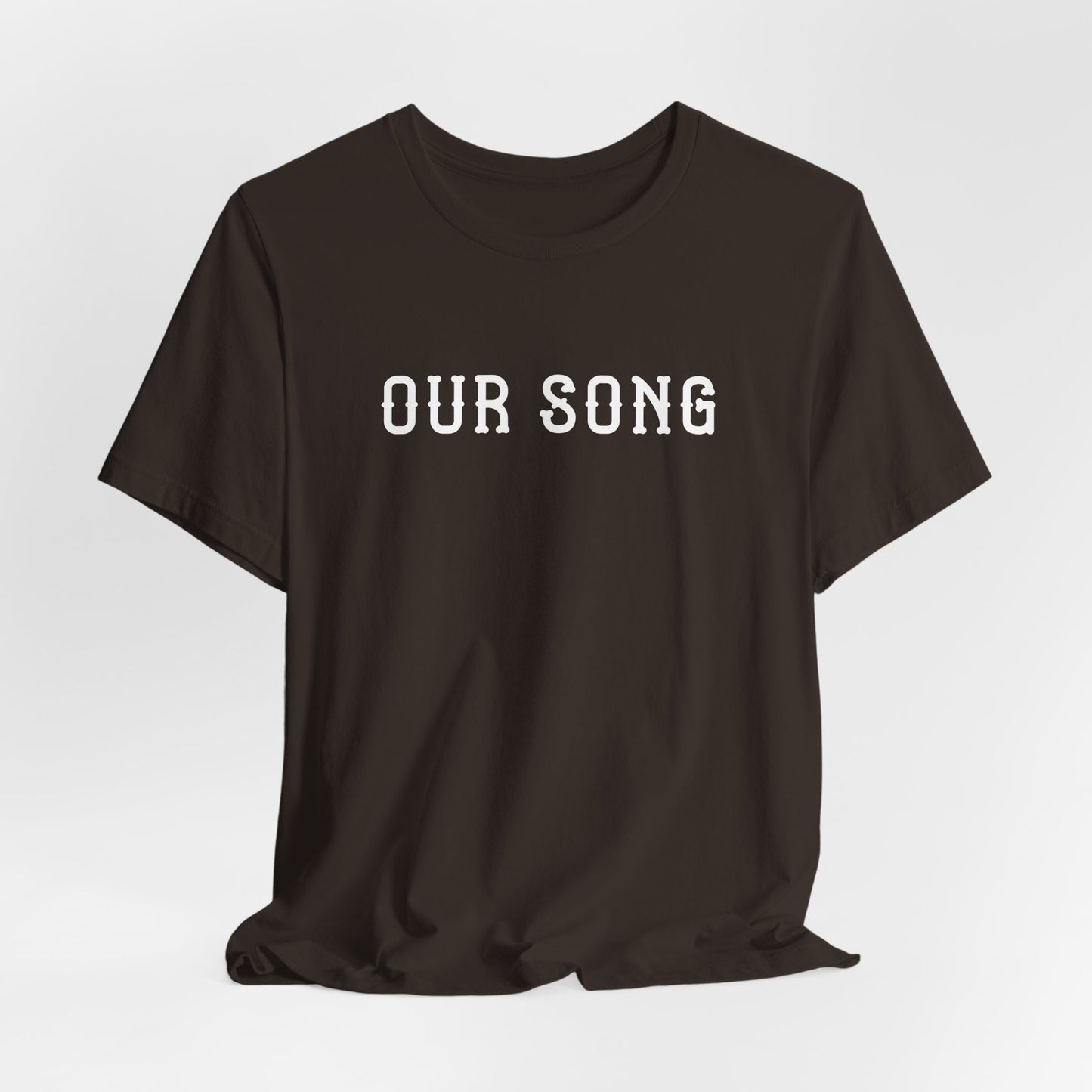 Our Song (lyrics on back) Tshirt