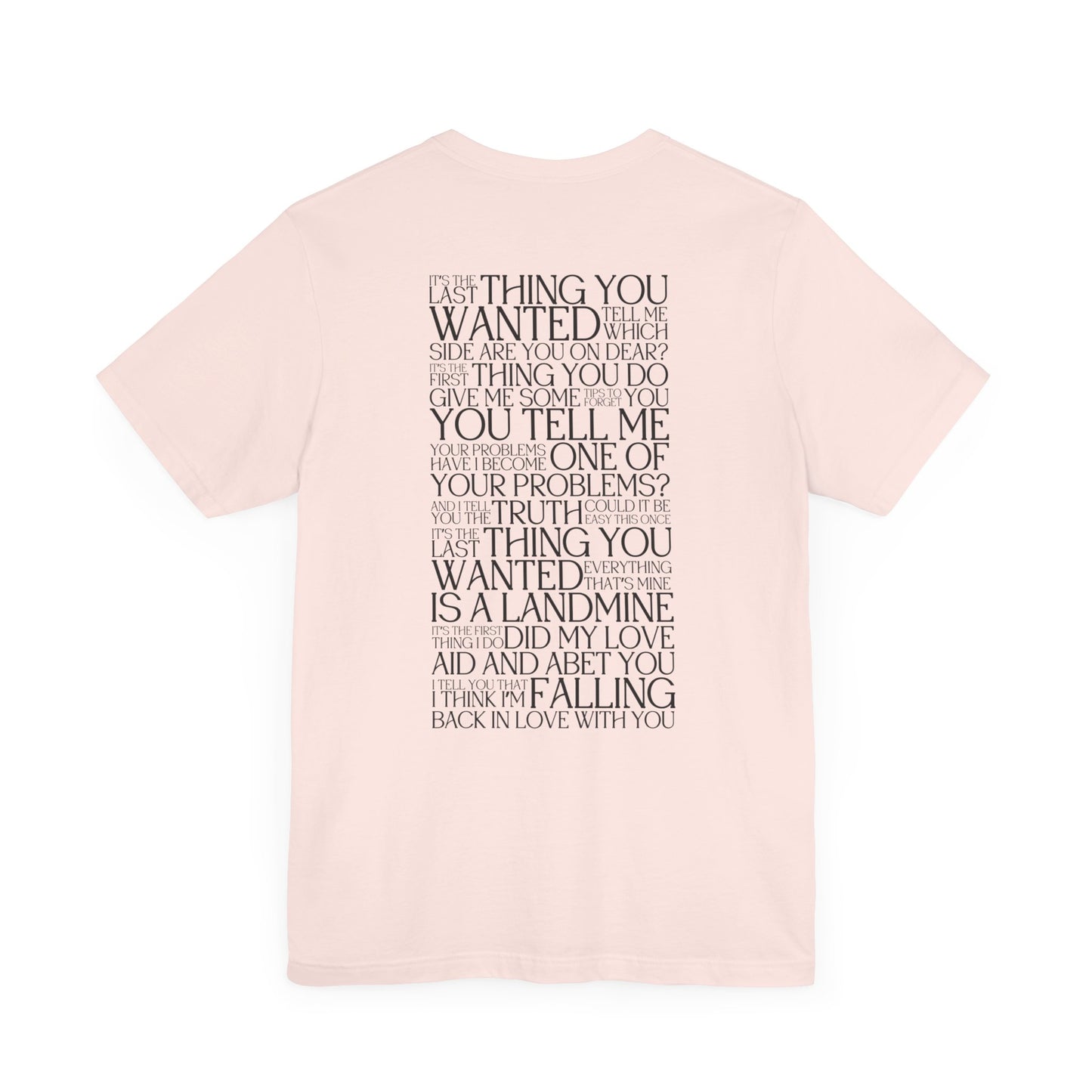 The Alcott Lyrics Tshirt