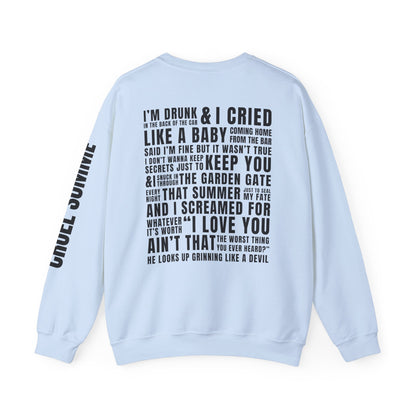 Prove It Cruel Summer Crewneck Sweatshirt
