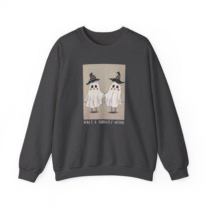 Ghostly Scene Crewneck Sweatshirt