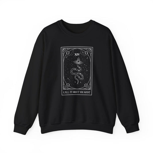 Call It What You Want Tarot Crewneck Sweatshirt