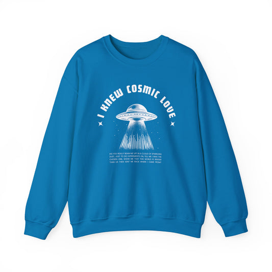 I Knew Cosmic Love Crewneck Sweatshirt