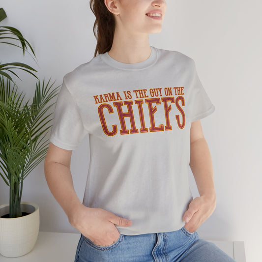 Karma is the Guy on the Chiefs Tshirt