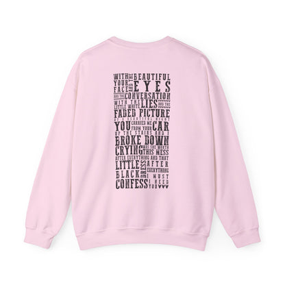 The Other Side Of The Door Lyrics Crewneck Sweatshirt