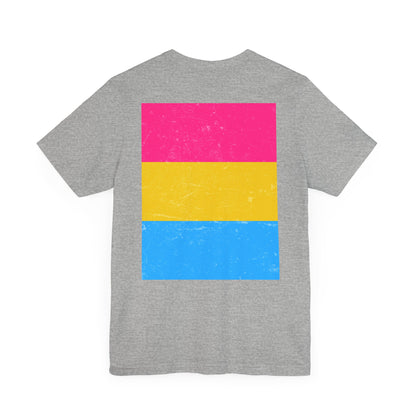 You Ain't Gotta Pray For Me (pansexual flag on back) Tshirt