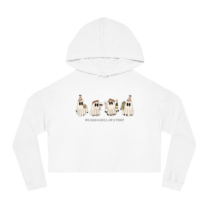 Hell of a Time Cropped Hooded Sweatshirt