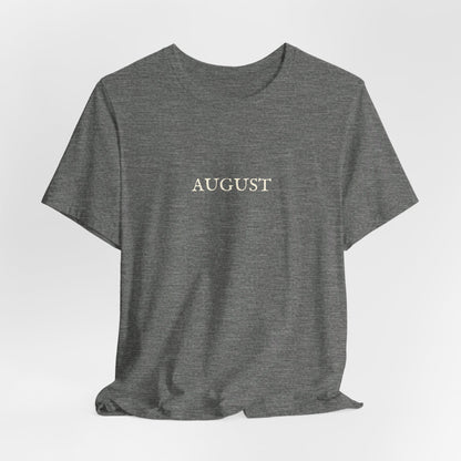 August Lyrics Tshirt