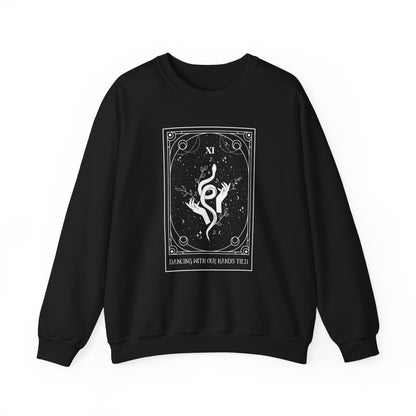 Tarot Crewneck Sweatshirt - Dancing With Our Hands Tied