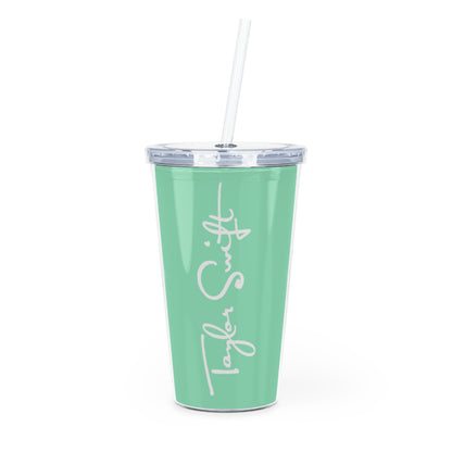 Debut Plastic Tumbler with Straw