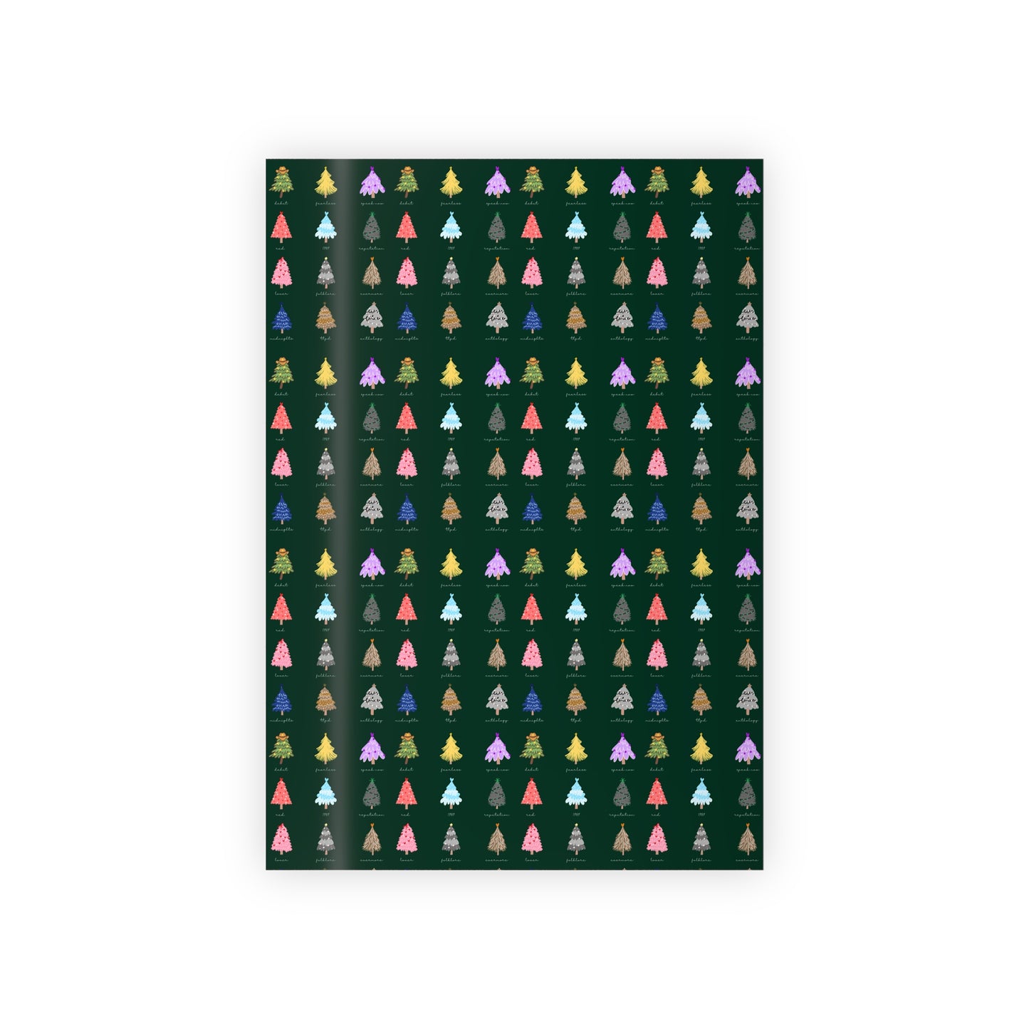 Eras Trees Wrapping Paper