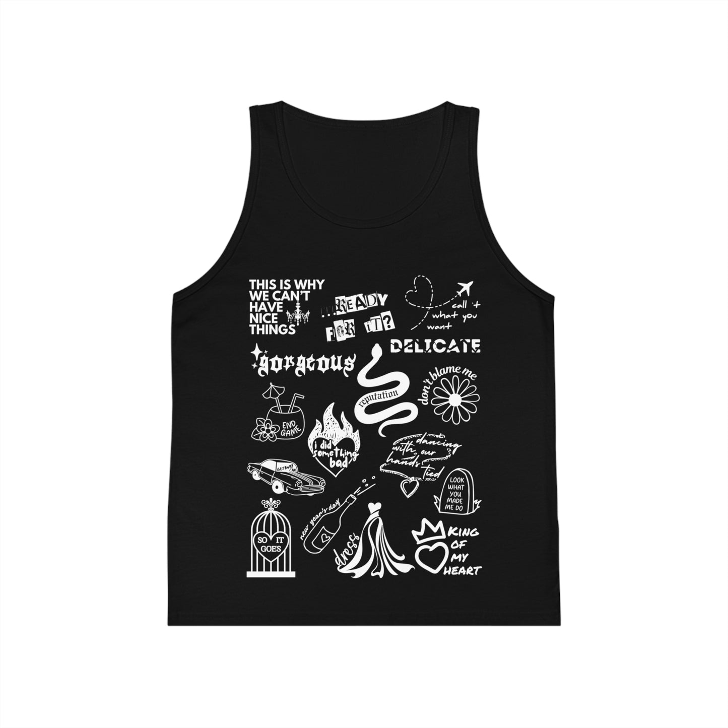 Rep Collage Kid's Jersey Tank Top