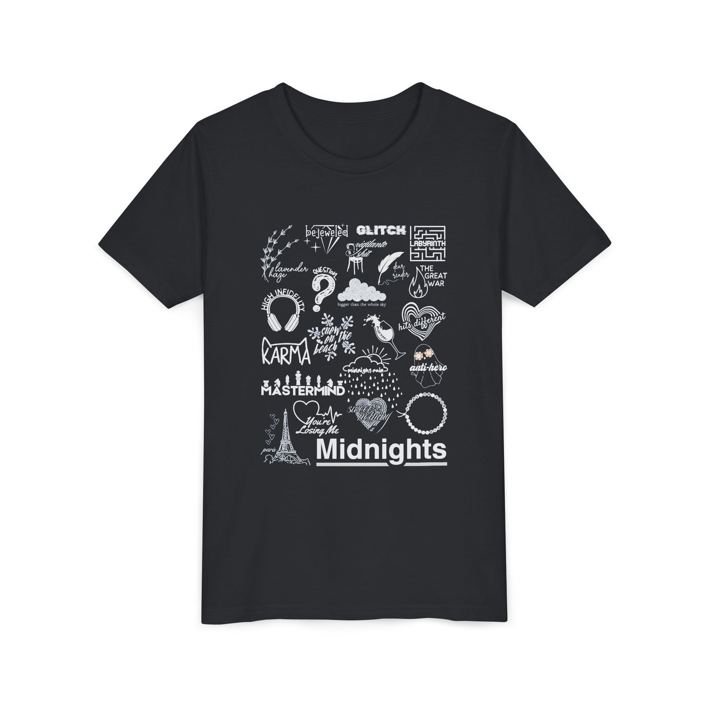 Midnights Collage Youth Tshirt