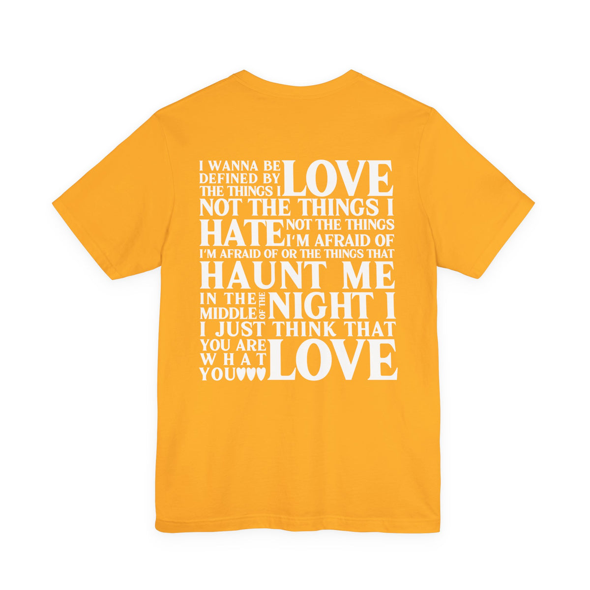 Daylight Lyrics Tshirt